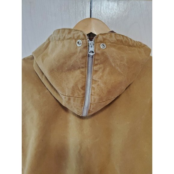 Western Field by Hawthorne VTG Duck Hunting Canvas Jacket Corduroy Flannel Lined - Picture 6 of 9